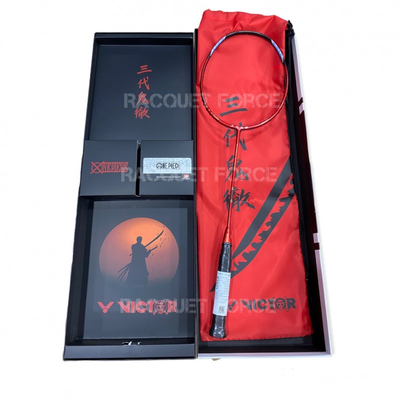 Victor x One Piece Kitetsu III Drive X Badminton Racquet DX-OP D (Pre-Order)