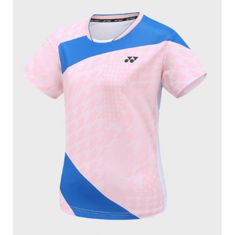 Yonex 210012BCR Cherry Blossom Pink Ladies Game Shirt
