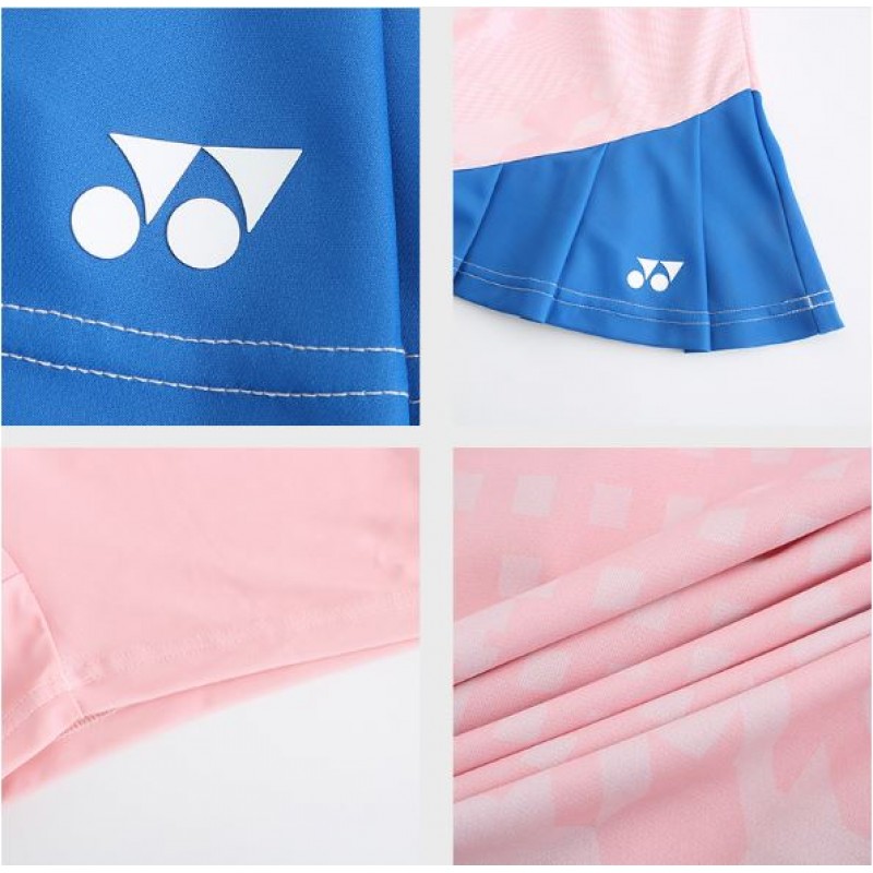 Yonex 220012BCR Cherry Blossom Pink Ladies Game Skirt