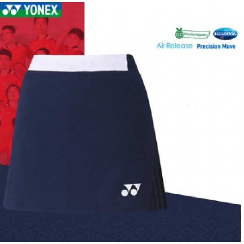 Yonex 26094CR China Team Women Official Game Skirt
