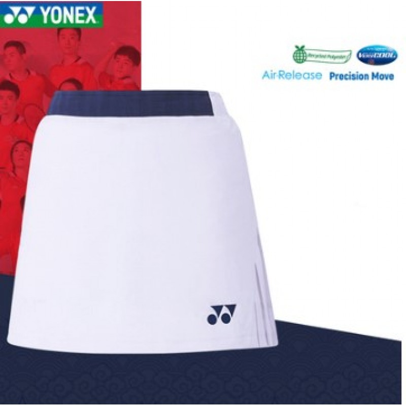 Yonex 26094CR China Team Women Official Game Skirt