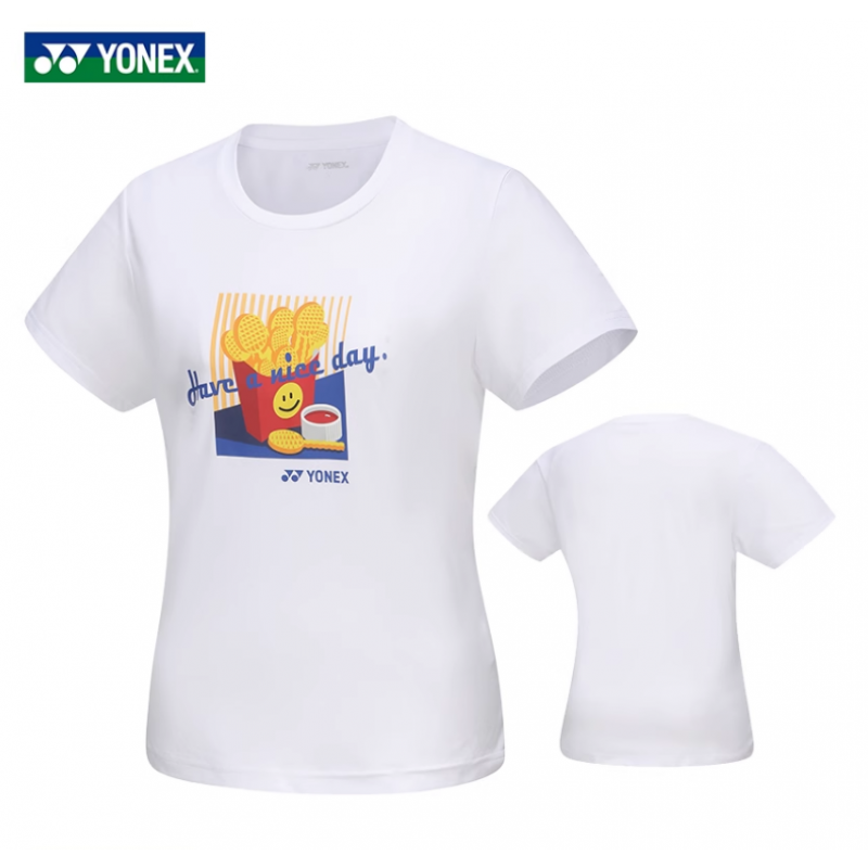Yonex French Fries Ladies Training T-Shirt 215064BCR