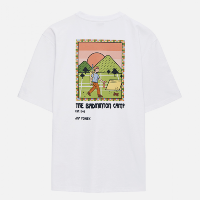 Yonex Unisex Walking Outdoor Print T-Shirt (Korea Line)