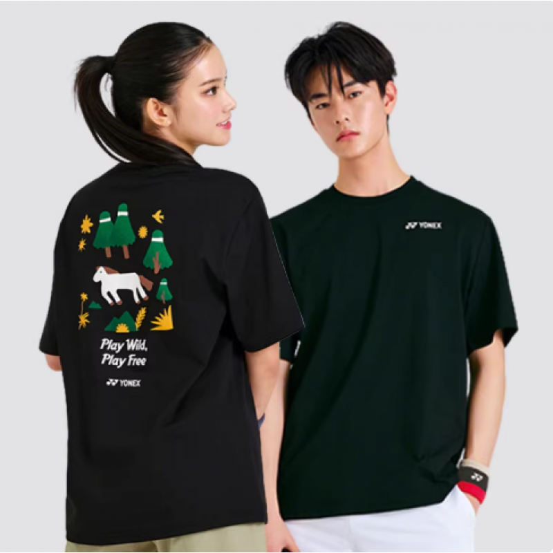 Yonex 261TS043U Unisex Badminton T-Shirt (Korean Line)
