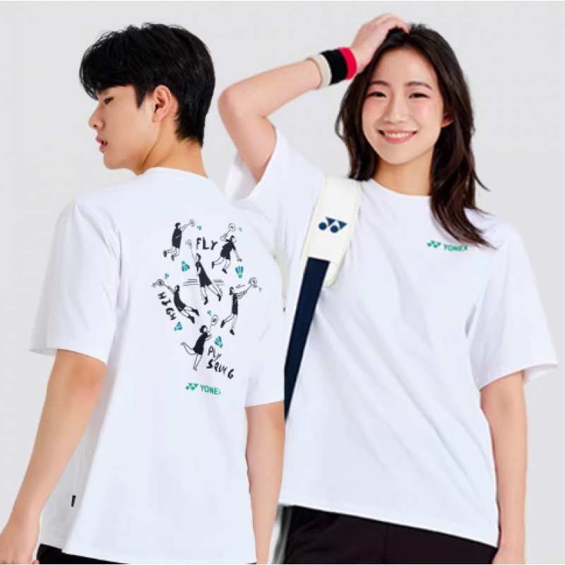 Yonex 261TS047U Unisex Badminton T-Shirt (Korean Line)