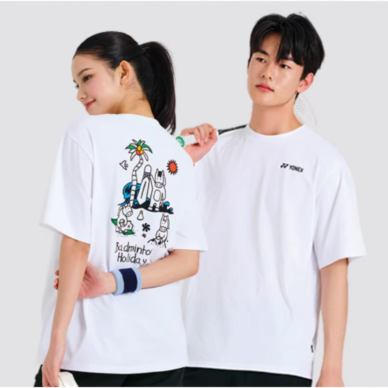 Yonex 261TS054U Unisex Badminton T-Shirt (Korean Line)
