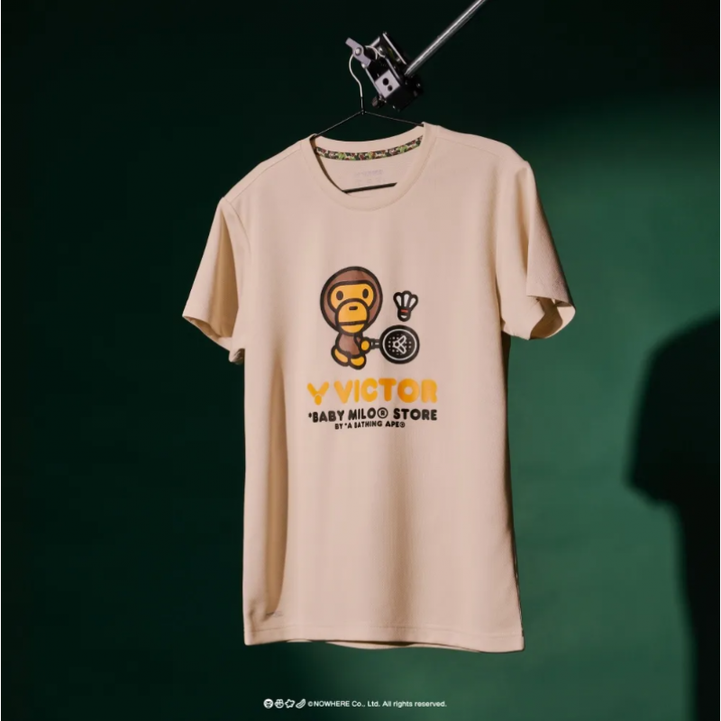 VICTOR x BABY MILO STORE® Knitted T-Shirt T-503BM V Sports T-Shirt