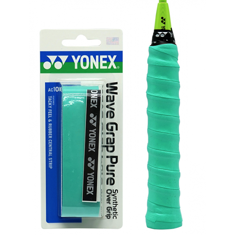 Yonex AC108WEX Wave Grip Pure Synthetic Over Grip (5pcs)