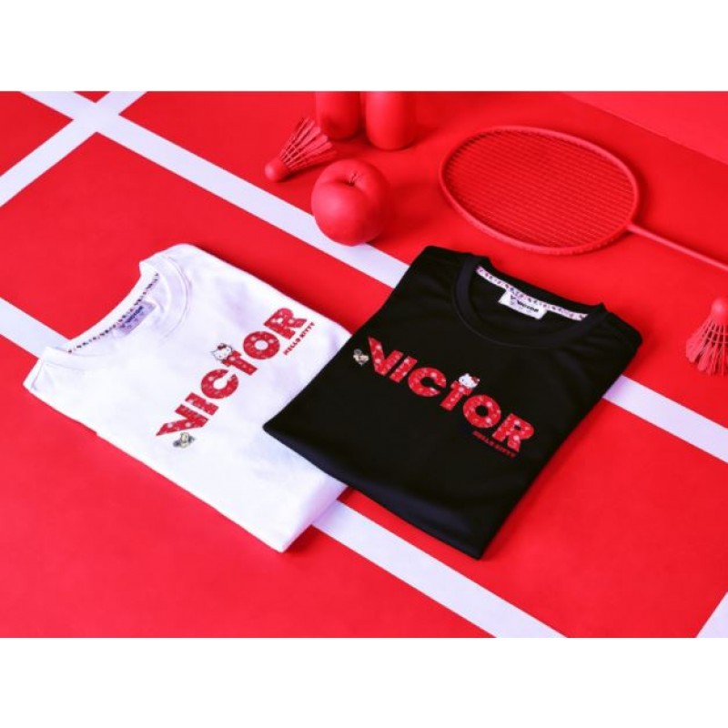 victor hello kitty badminton racket