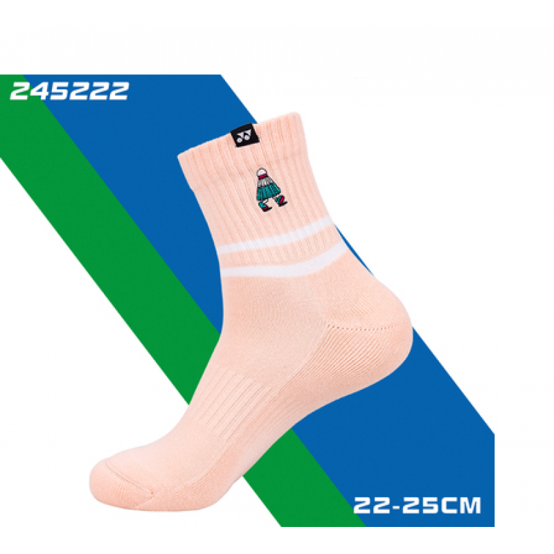 Yonex 245222BCR Walking Shuttlecock Ladies Socks