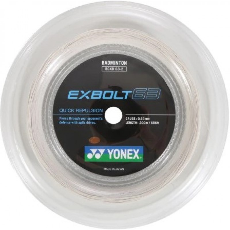 Yonex EXBOLT 63 200m Badminton String 